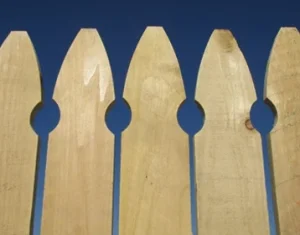 French Gothic Blunt Point Picket